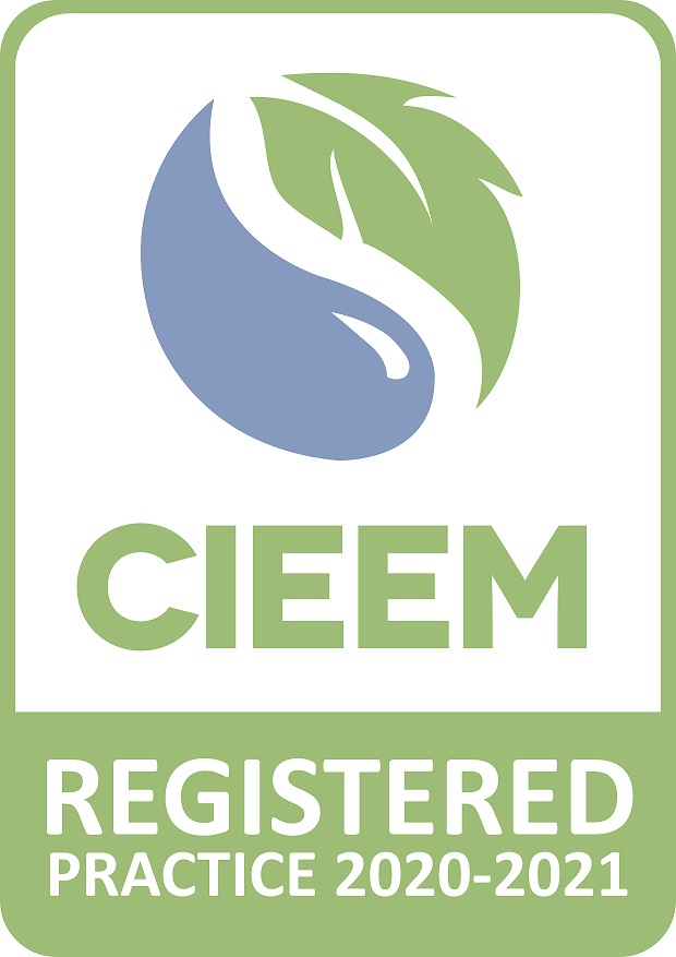CIEEM Registered practice logo