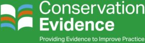 Conservation Evidence logo. Providing evidence to improve practice