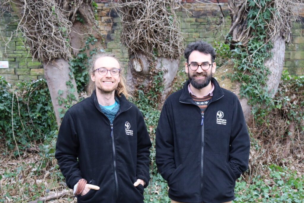 David and Nick, Ancient Woodland Inventory analysts