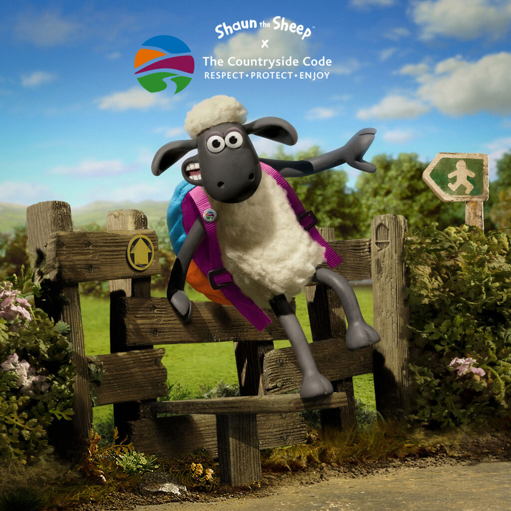 The Countryside Code x Shaun the Sheep