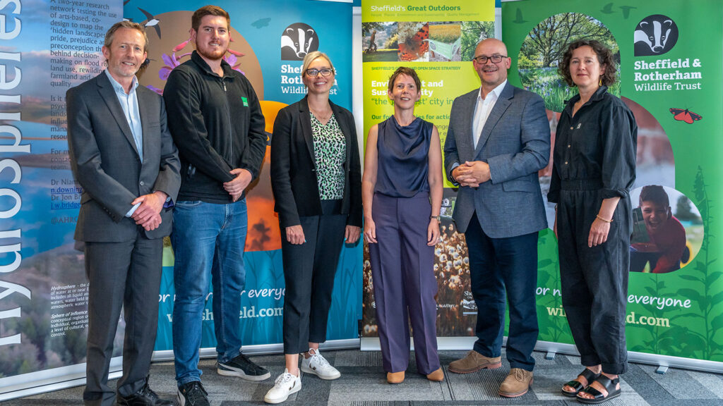 Members of the Sheffield Lakeland Partnership sign a joint Memorandum of Understanding. Photo: Adva Photography