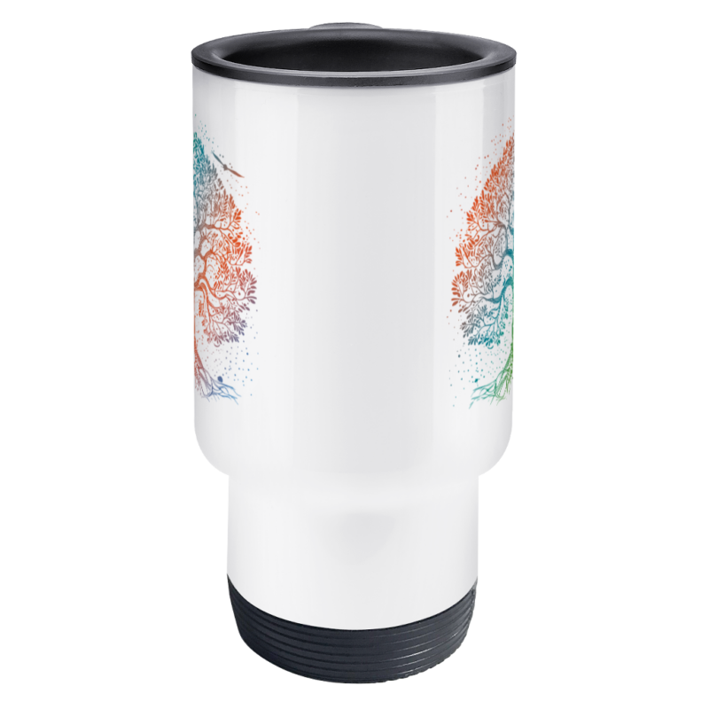 Nature-Inspired Tree Travel Mug
