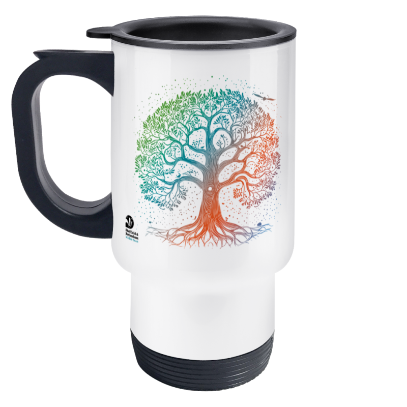 Nature-Inspired Tree Travel Mug