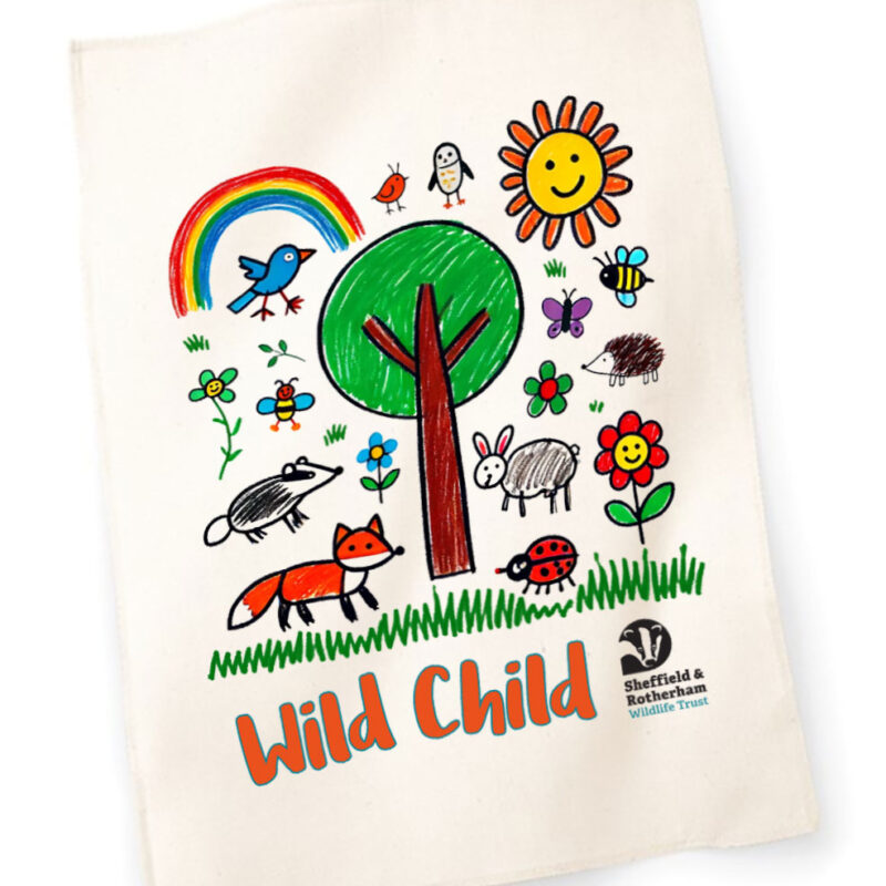 Wild Child Cotton Tea Towel - Image 2