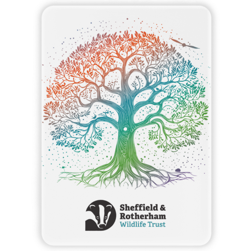 Nature-Inspired Tree Ceramic Fridge Magnet