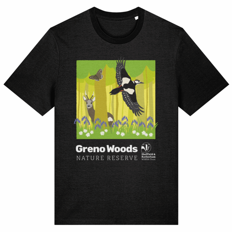 Greno Woods T-Shirt in Black Colour
