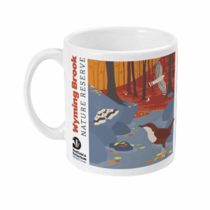 A left-side view of the Wyming Brook Mug