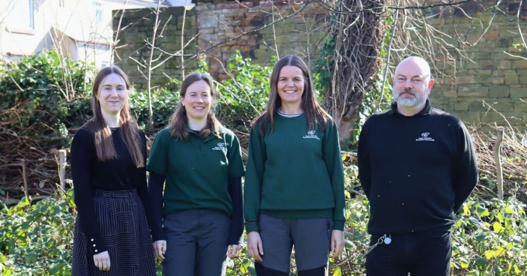The South Yorkshire Woodland Partnership team